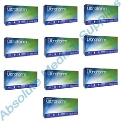*10-Boxes* MicroFlex UltraForm Powder-Free Nitrile 300 Gloves Medium UF-524-M