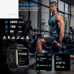Alexa Smart Watch Men Women Bluetooth Call 1.85″ Fitness Tracker Android