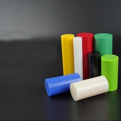 2PC POM Rod Blue Red Yellow Green White Black Hard Plastic Polyoxymethylene