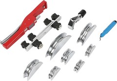 Copper Aluminum Tube Bender Kit 1/4-7/8″ HVAC Pipe Bending Tool with Cutter
