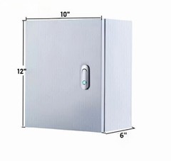 12″x10″x6″ Carbon Steel Electrical Enclosure Junction Box
