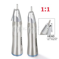 Dental 1:1 Optic Fiber surgical Straight Nose Cone Low Speed Handpiece