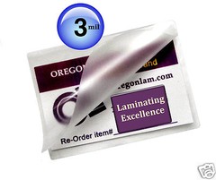 200/pack Hot Laminating Pouches for Prayer Cards 3 Mil 2-3/4 x 4-1/2, 2.75 x 4.5