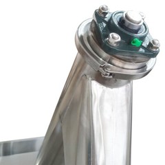 220V Industrial Screw Type Automatic Feeding Loading Machine Stainless Steel