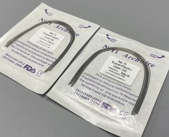 100Pcs Dental Orthodontic Super Elastic Niti Arch Wire Round Natural Form USA