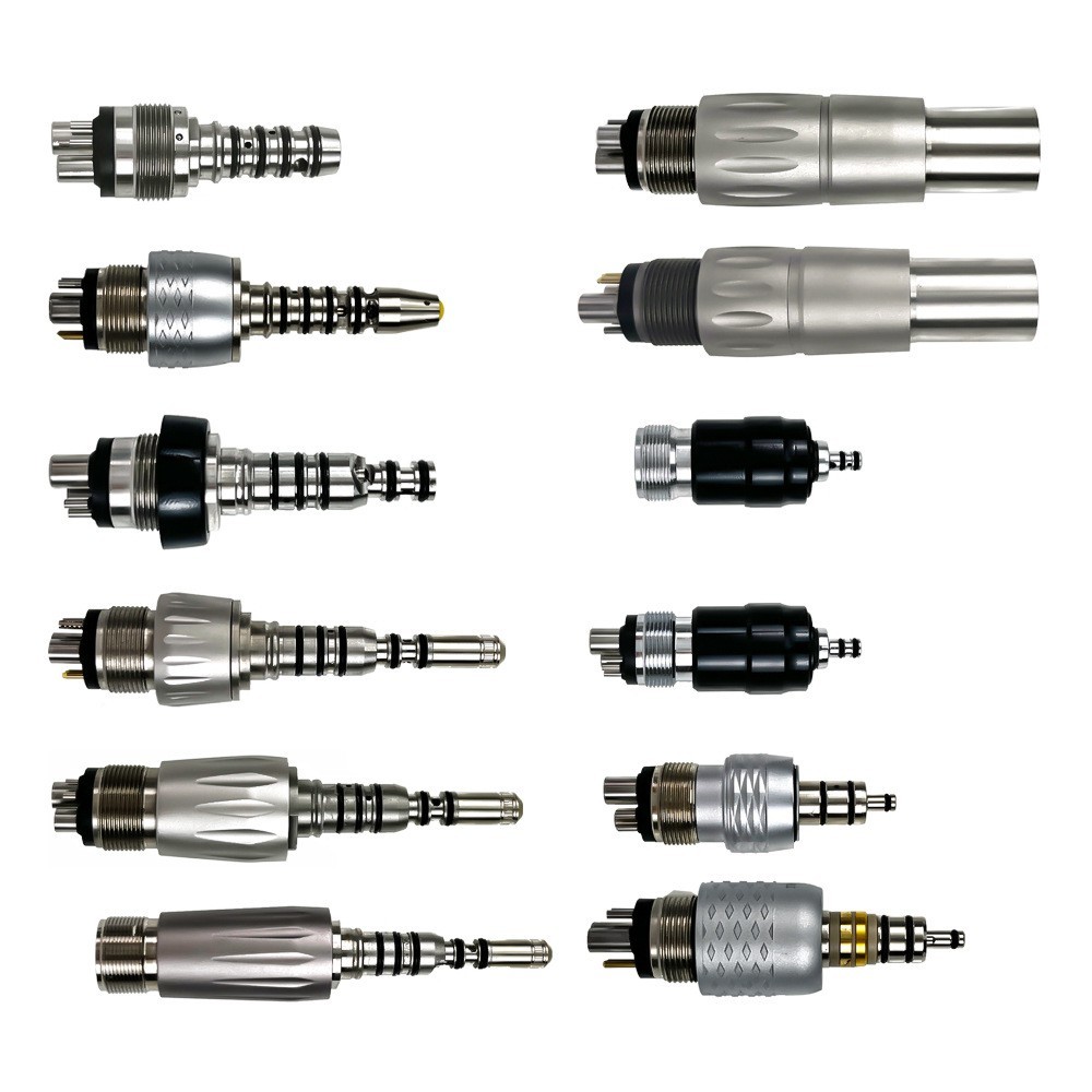 Dental High Speed Handpiece Coupler Quick Connect 2/4/6 Hole KV W&H PTL