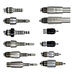 Dental High Speed Handpiece Coupler Quick Connect 2/4/6 Hole KV W&H PTL