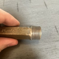 Penberthy 1/2″ Bronze Jet Pump Eductor Ejector Hex Body