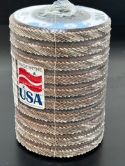 10 new ARC Abrasives 1067355 4-1/2 x 7/8 Sanding Flap Discs 60 Grit ZA Zirconium