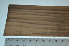 Fumed Curly Beech Raw Wood Veneer Sheet 6.5 x 31 inches 1/42nd thick N5941-30
