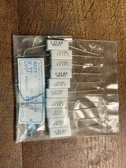 10 pcs 5W 1K Ohm Xicon WireWound Power Resistors 5% P/N CR5-1.0K