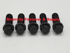 (25) 1/4-20×3/4 Alloy Steel 12 Point Flange Screws 1/4x20x3/4 Extra Strong Bolts