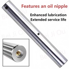 1 Pair of New Mini Excavator Bucket Pins 30mm X 200mm Long ，With grease nipple.