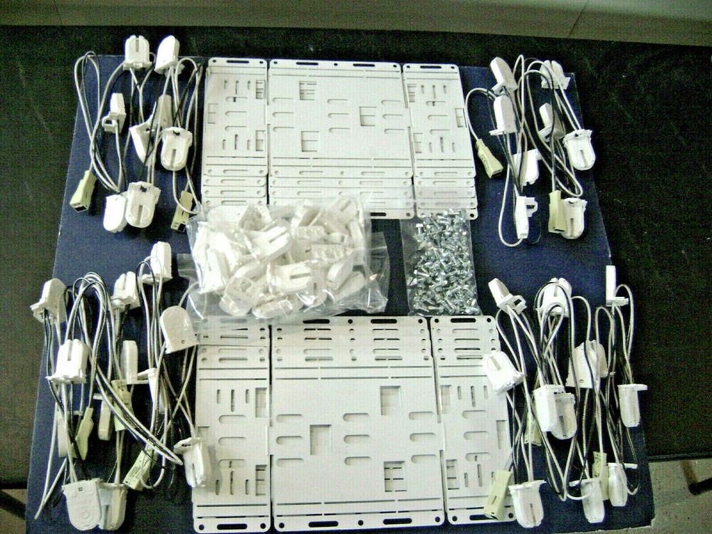 10 of Prewired Retrofit Kit changing 8′ T12 or 8′ T8 Light Strip to 4′ LED Tube