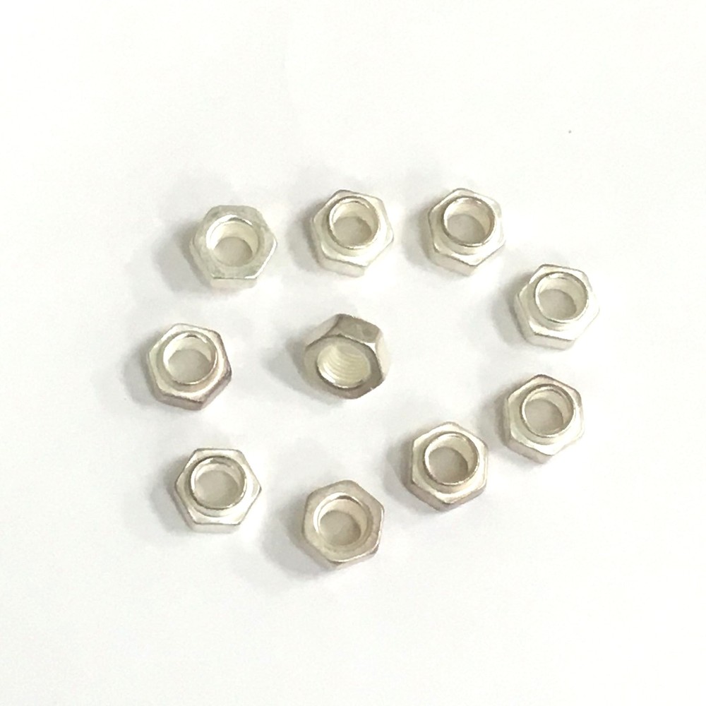 NUT SELF LOCKING 5/16-24 SILVER PLATED MS20500-524 – Pack of 10