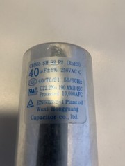 DEHUMIDIFIER / AC CAPACITOR CBB65 250 VAC (40 uF)