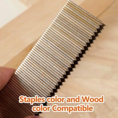 2000-Count 18 Gauge 1/4 Inch Narrow Crown Staples (1/2″+3/4″+1″+1-1/4″+1-1/2″),