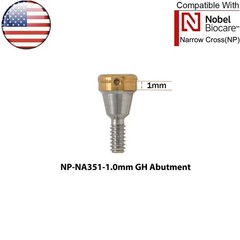 US Dental Locator/Healing Cap Abutment NP/RP Fits Nobel Biocare Active Platform