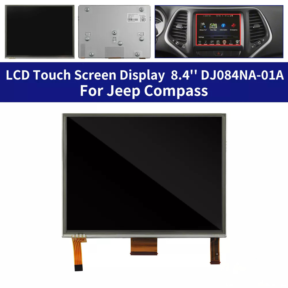 8.4″ Replacement 13-17 Uconnect 4C UAQ LCD Display Touch Screen Radio Navigation