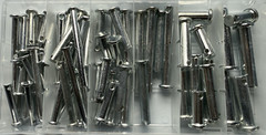 Goliath Industrial 60pc Clevis Pin Assortment Kit ~ CPA60