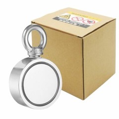 90-800LBS Fishing Magnet Kit Strong Neodymium Pull Force Treasure Hunt