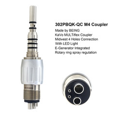 COXO Multiflex Dental Handpiece Coupler Quick Coupling Swivel 4 Hole 6 Pin NSK