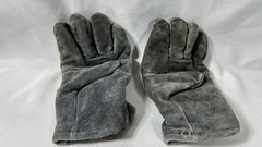 Shelby 5228 Firefighter Gloves Large NFPA Structural Turnout Cowhide Gauntlet