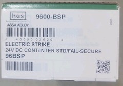 HES 9600 BSP Surface Mounted Electric Strike BSP BLACK New 12/24V ASSA Abloy