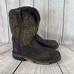 NEW Justin Boots Joist 11″- COMP TOE / WATERPROOF / EH – Brown – SE4625 Sz 8 D