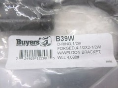 3 Pack Buyers Products D-Ring 1/2″ B39W