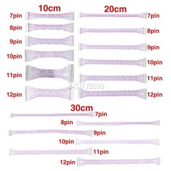 JST XH2.54mm 2-12 Pin Dualheaded Wire Cable Connector Set 10/20/30CM