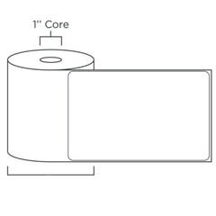 4”x6” Direct Thermal Shipping Blank Address Labels For Zebra 2844 Eltron ZP450