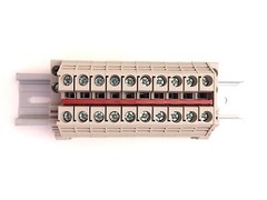 Solar Combiner Box Connector DIN Rail Terminal Blocks Dinkle 8AWG 50A 600V