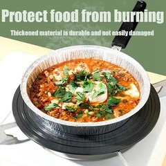 7 Inch Aluminum Foil Air Fryer Liners,Non-Stick Round Oil-Proof Food Grade8065