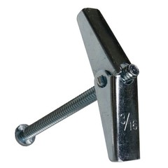 Skywalker 3/16″ x 2-1/2″ Toggle Bolts Hollow Wall Anchors Box of 40