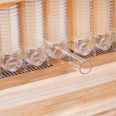 Complete Bee Hives Starter Kit 7 Auto Flow Frames + Beekeeping Supplies Bee Box