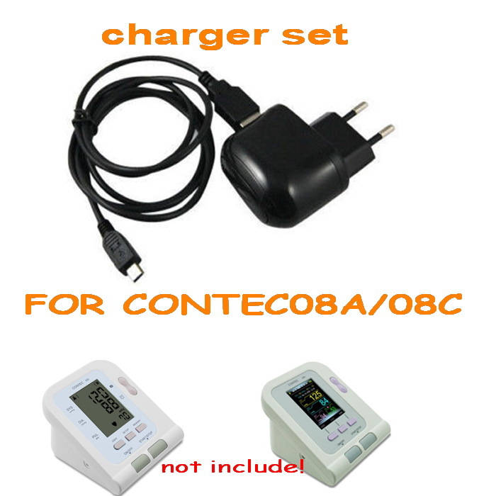 CONTEC AC/DC Adaptor USB Cable Free Charger for Contec08A & Contec08C