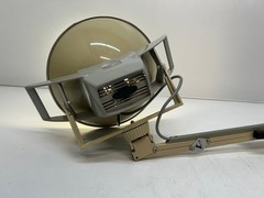 Vtg Burton 220 Industrial Medical Dental Wall Mount Exam Lamp Light Adjustable