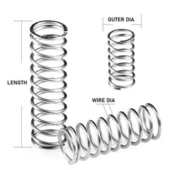 Compression Springs Assortment Kit, 390 Pcs 24 Different Sizes Stainless Steel S