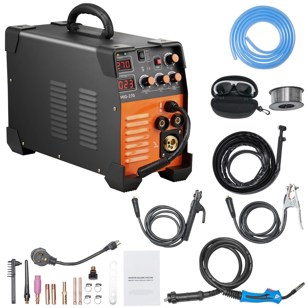 Mig Welder Welding Machine 270A MIG MMA TIG 3 In 1 Welder Combo 110V/220V