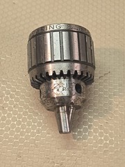 JACOBS 11N BALL BEARING SUPER DRILL CHUCK 0-3/8″ 0-10mm CAP JACOBS TAPER #2 JT2