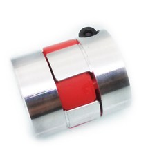 US Stock 6.35 1/4″x8mm CNC Flexible Plum Coupling Shaft Coupler Connect D25 L30