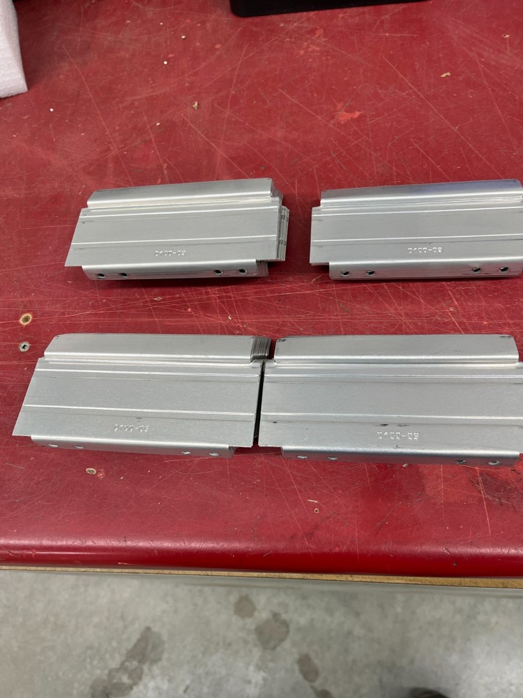 LOT of 70 Lista Aluminum Cabinet Drawer Dividers 2-7/8 x 5-7/8″ D100-09 Stanley