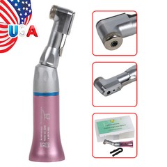 NSK Style Dental Contra Angle Low Speed Handpiece Latch Pink For E-type motors