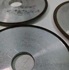 Lot of 3-Standard Diamond 6 “x 1.25” Type 12-Dish Diamond Grinding Wheel – USA-D