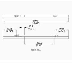FixtureDisplays 18″ Blueprint File Hanging Clamps 16741-18IN’ B079M91JTP 12 Pack