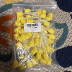 Dental Mixing Tips for Impression Material, C&B, Cements 4.5mm yellow 50/Pack
