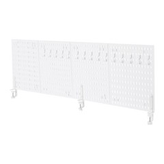 4* 46.5*15.7in Desk Partition Panel Desk Partition Pegboard Desk Privacy Panels