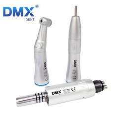Dental Slow Low Speed Handpiece Push Contra Angle/Air Motor NSK Style 4 Holes US