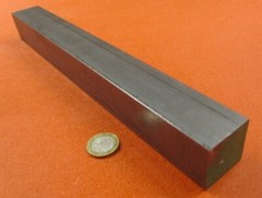 Square 4140/4142 Alloy Steel Annealed Bars, 1 3/8″ x 1 3/8″ Wide x 12″ Length